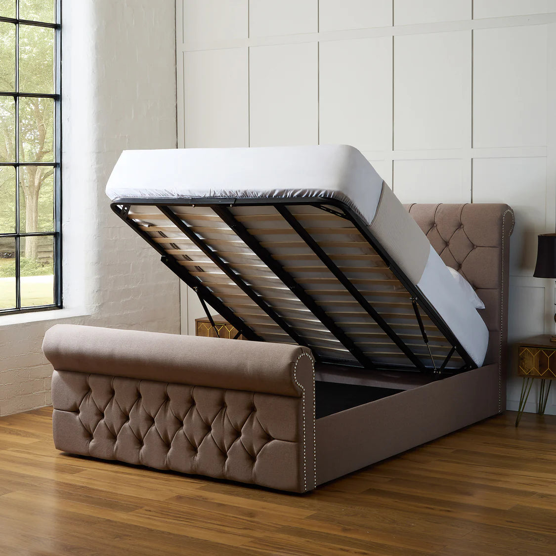 Buckingham Grand Ottoman Bed Frame