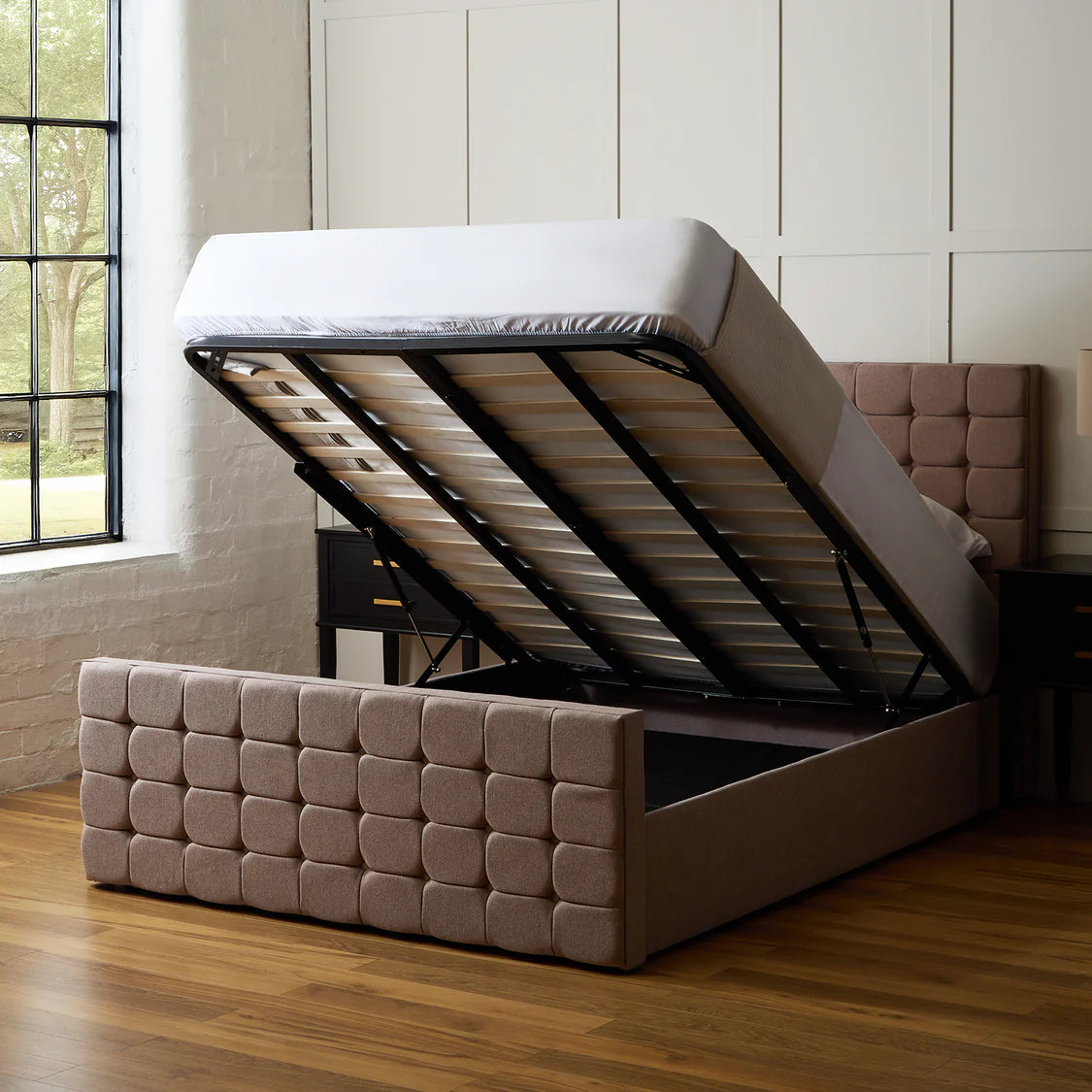 Kensington Traditional Ottoman Bed Frame