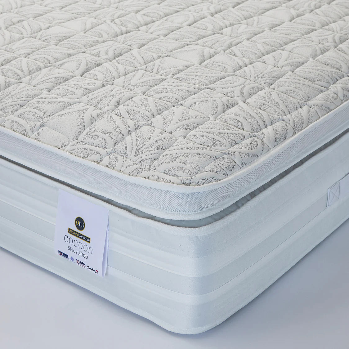 Cocoon Sirius 3000 Encapsulated Pillowbox Pocket Sprung Mattress