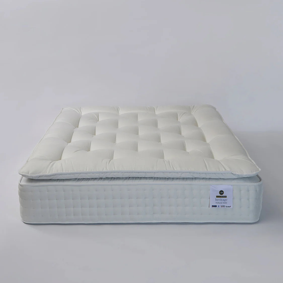 Heritage Natural 3000 Pocket Sprung Pillowtop Mattress