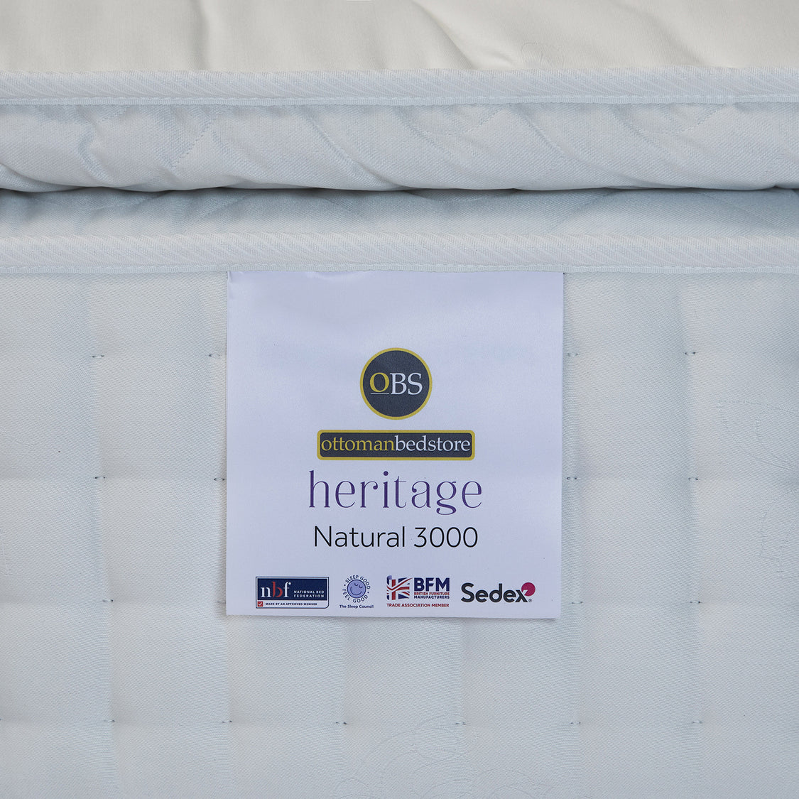 Heritage Natural 3000 Pocket Sprung Pillowtop Mattress