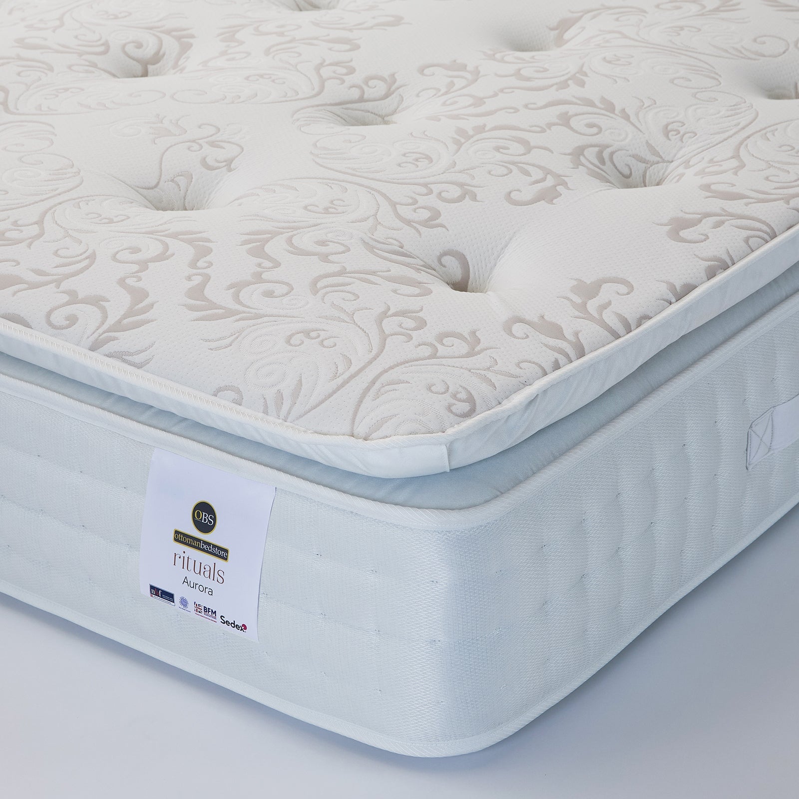 Rituals Aurora 1000 Pocket Sprung Pillowtop Mattress