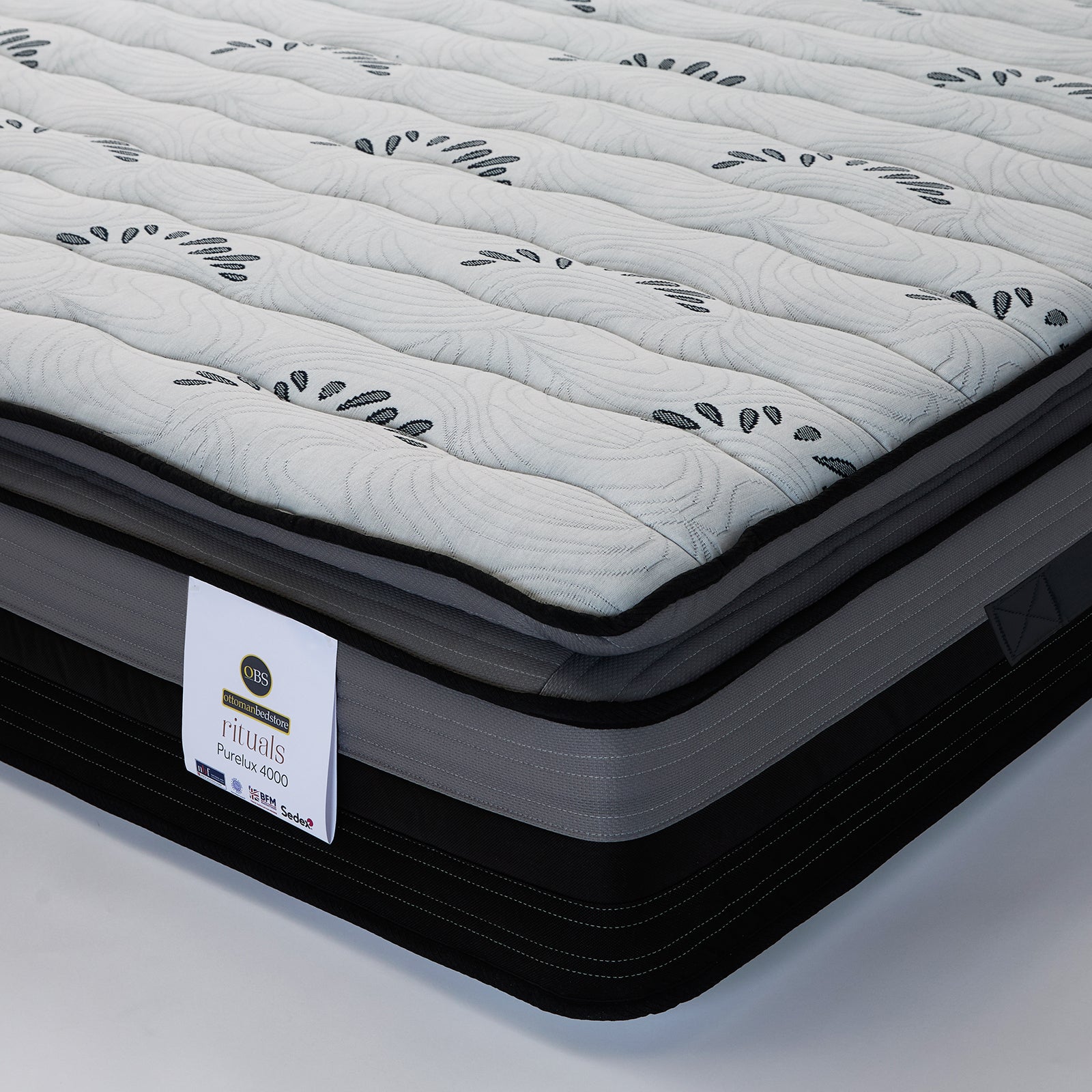 Rituals PureLux 4000 Pocket Sprung Pillowtop Mattress