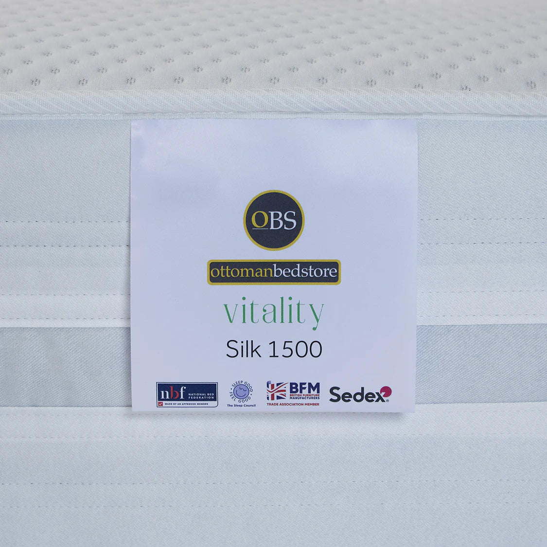 Vitality Silk 1500 Pocket Sprung Mattress