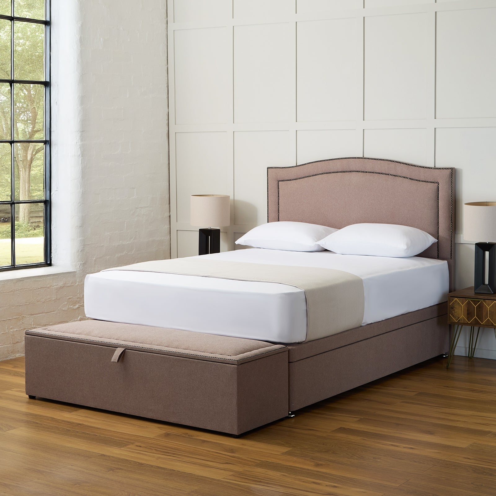 Rose Ottoman Divan Bed Set