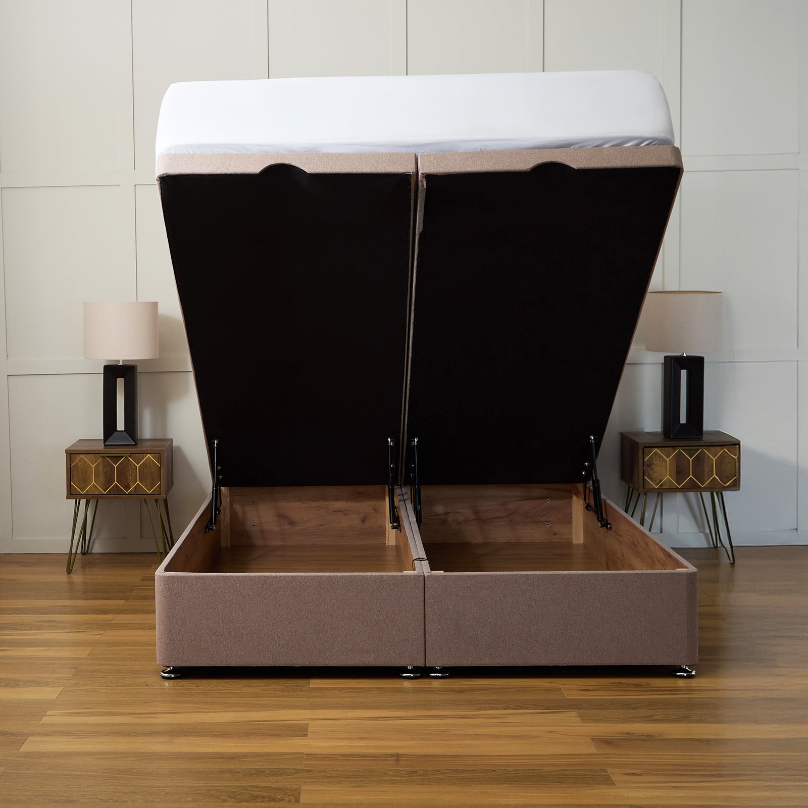 Rose Ottoman Divan Bed Set