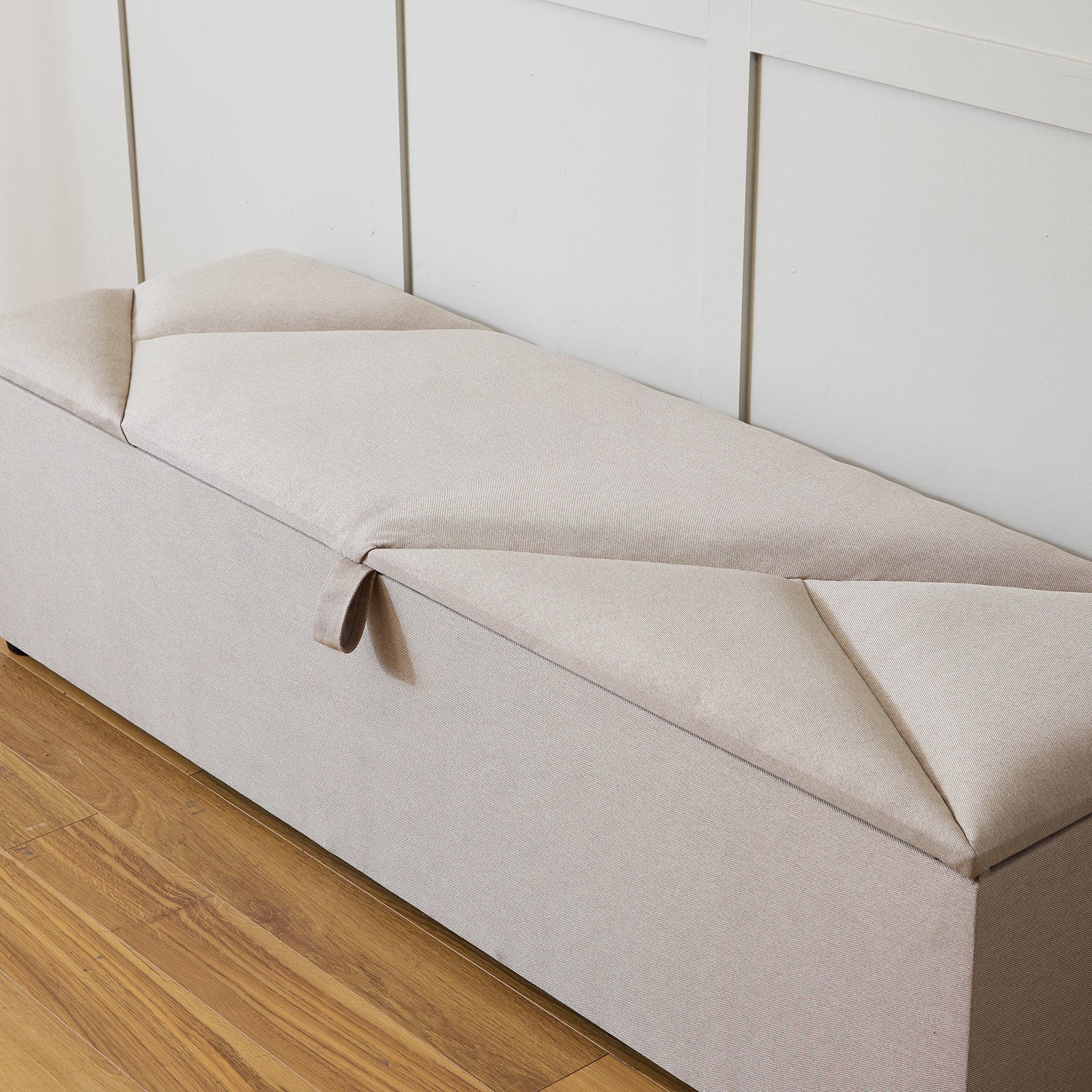 Saxton Ottoman Blanket Storage Box