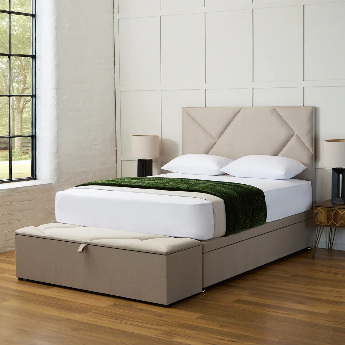 Vencil Ottoman Divan Bed Set
