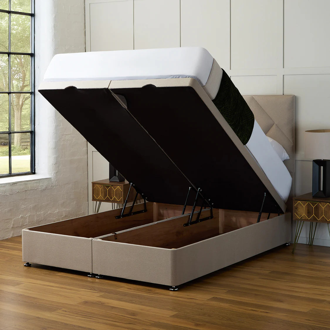 Vencil Ottoman Divan Bed Set