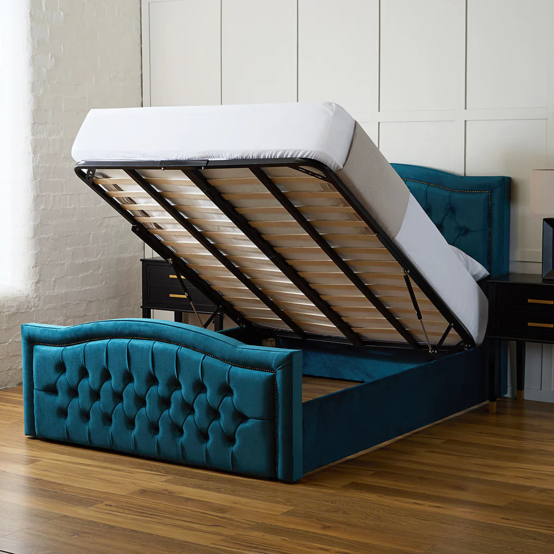 Bella Modern Ottoman Bed Frame