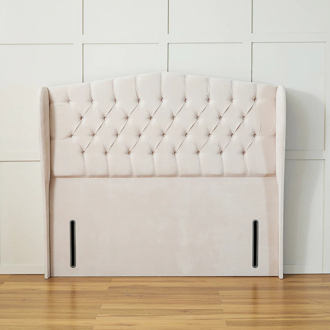 Chelsea Winged Upholstered Headboard