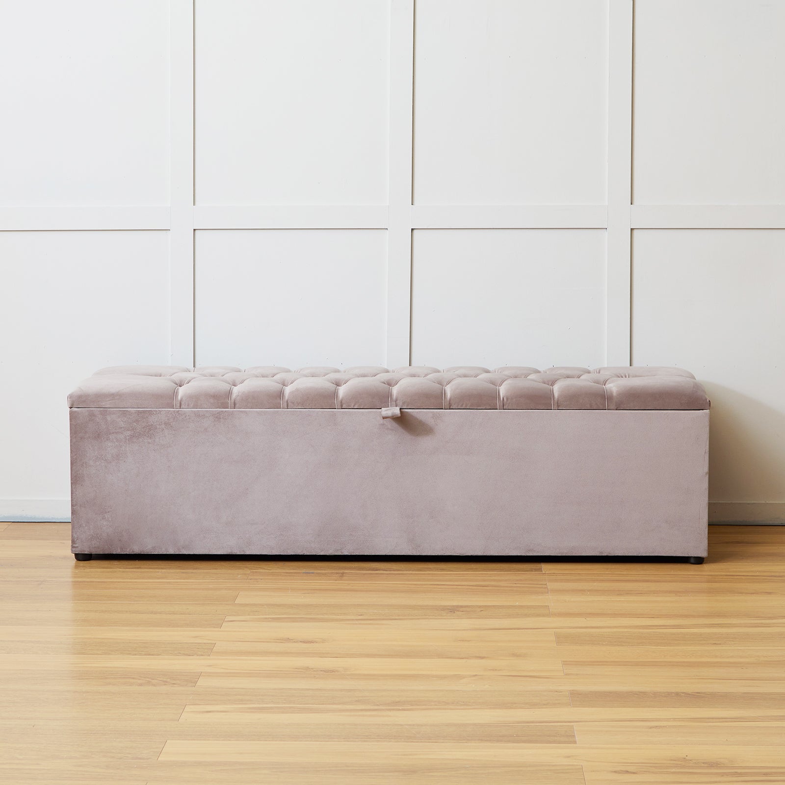 Chesterfield Ottoman Blanket Storage Box
