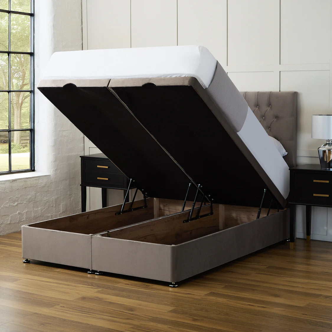 Chesterfield Ottoman Divan Bed Set