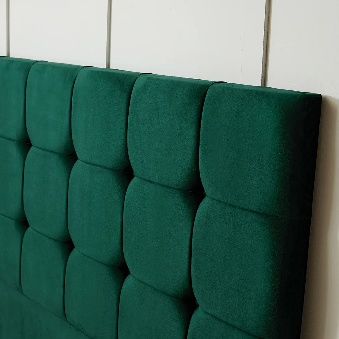 Cube Traditional Upholstered Headboard