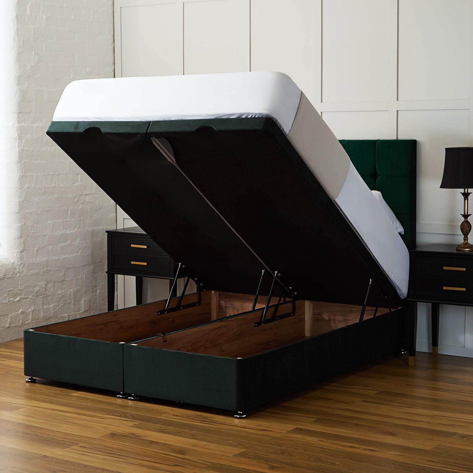 Cube Ottoman Divan Bed Set