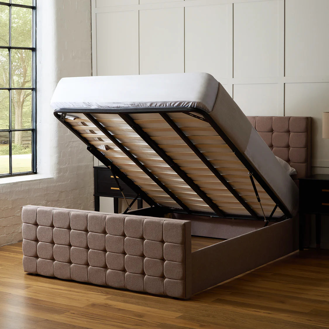 Kensington Traditional Ottoman Bed Frame