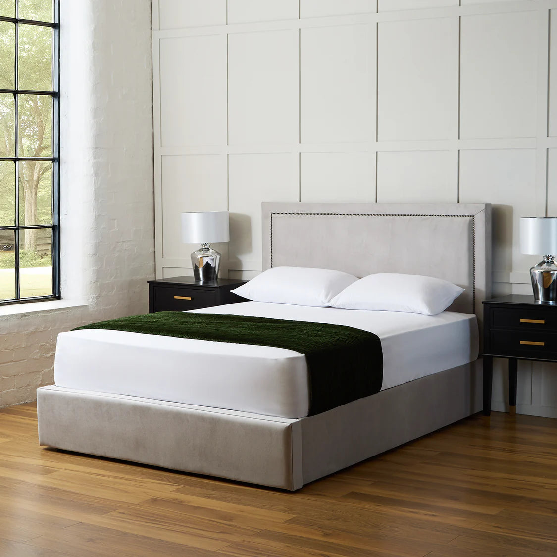 Lola Modern Ottoman Bed Frame