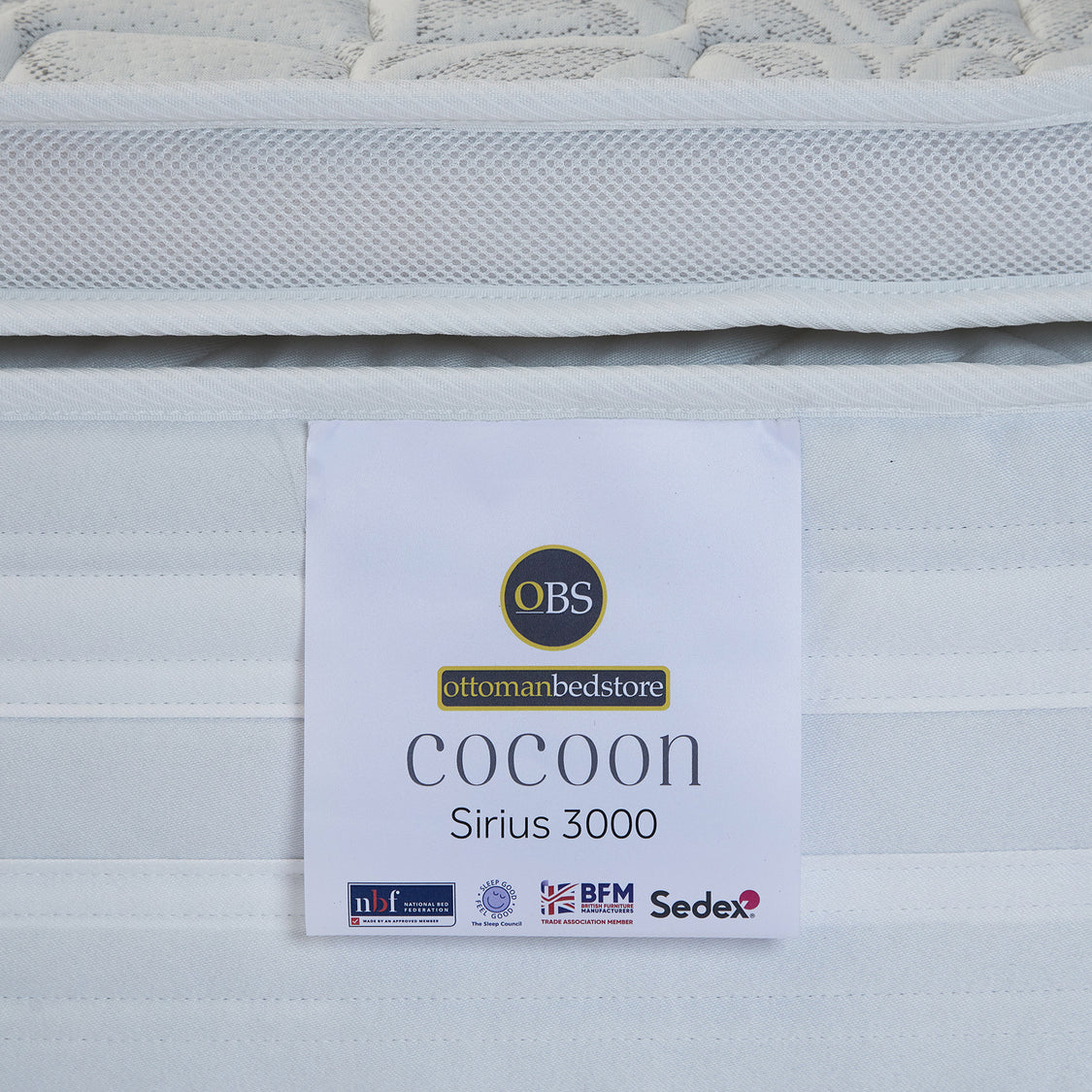Cocoon Sirius 3000 Encapsulated Pillowbox Pocket Sprung Mattress