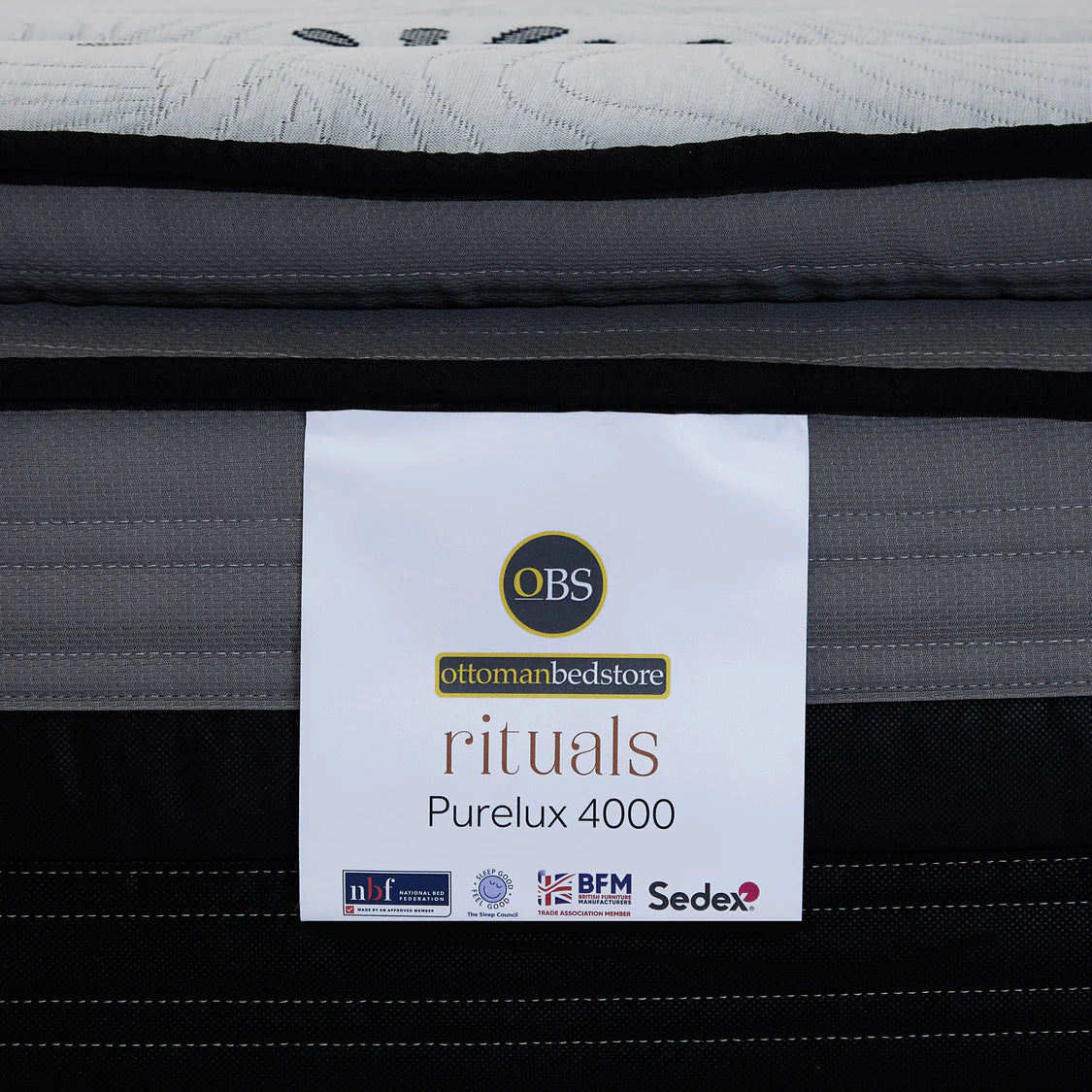 Rituals PureLux 4000 Pocket Sprung Pillowtop Mattress