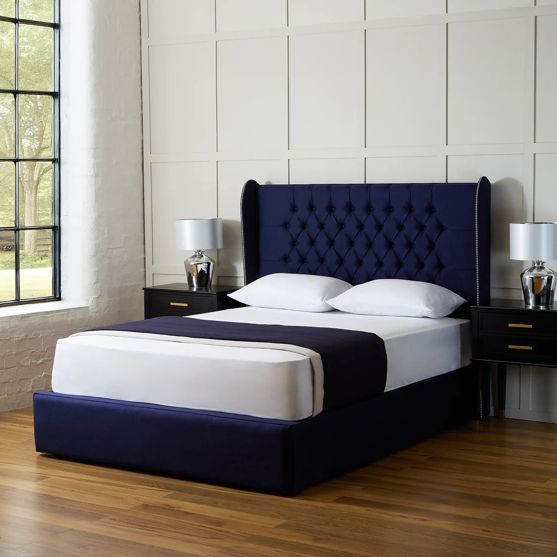 Mayfair Winged Ottoman Bed Frame