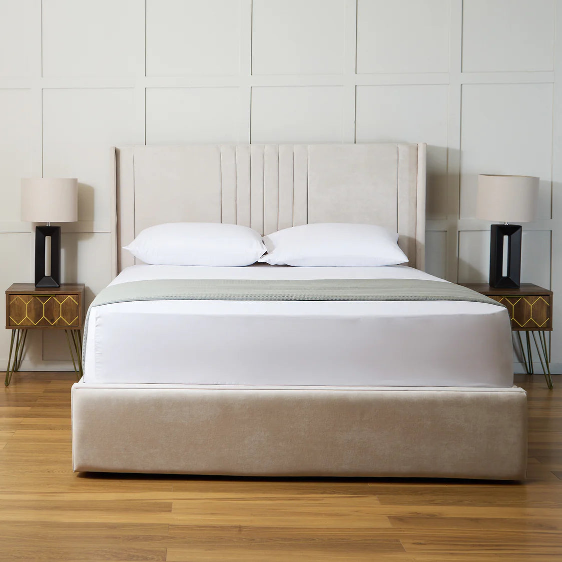 Monaco Winged Ottoman Bed Frame