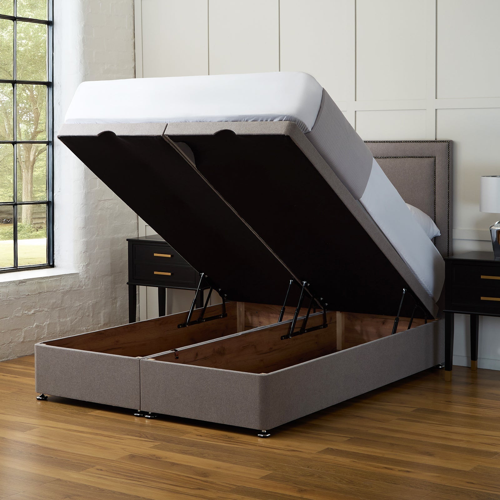 Monza Ottoman Divan Bed Set