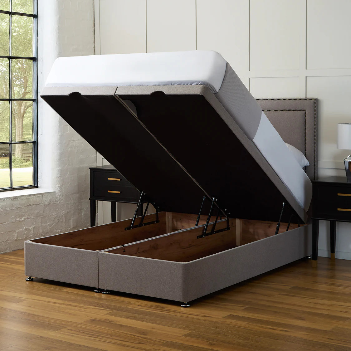 Monza Ottoman Divan Bed Set