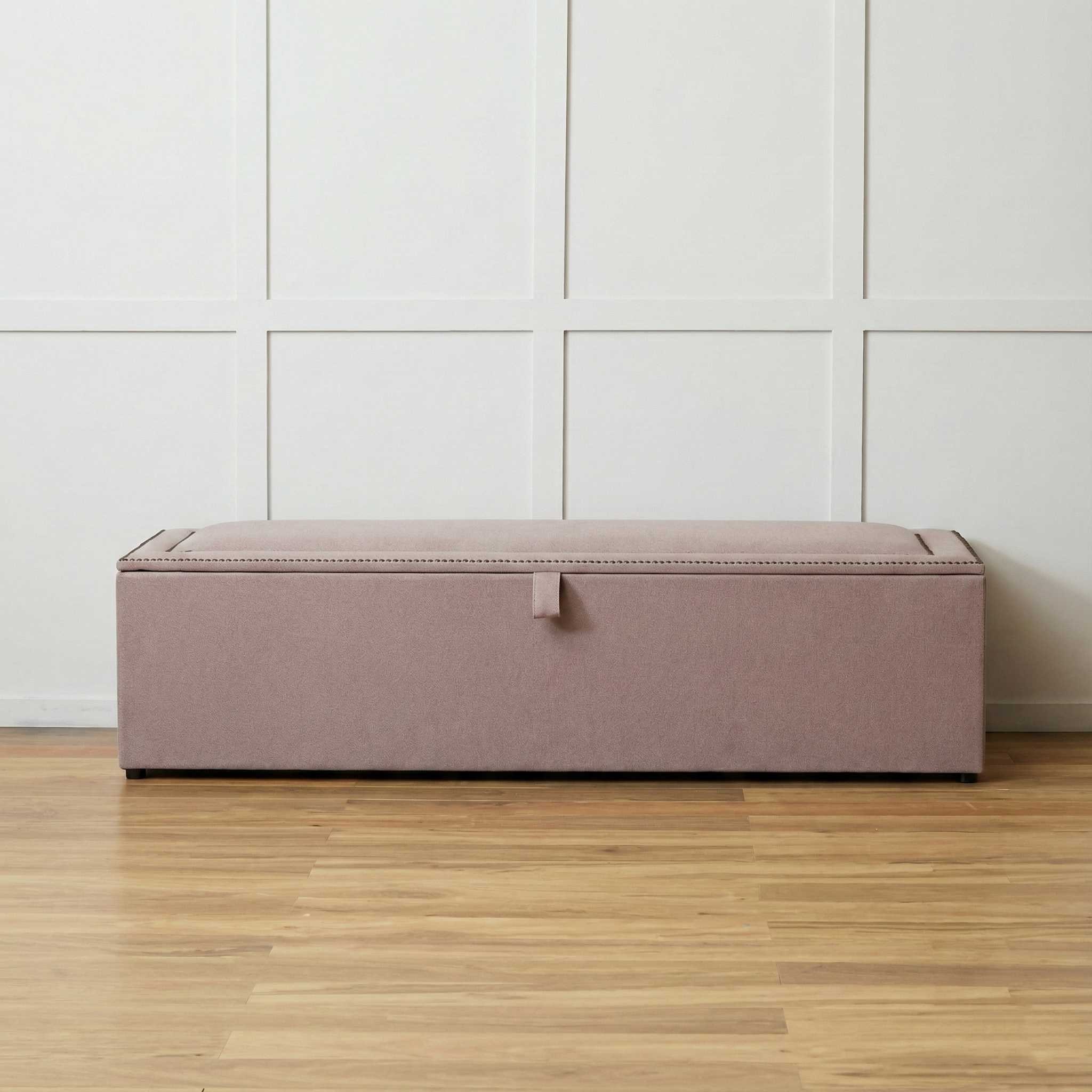 Rose Ottoman Blanket Storage Box