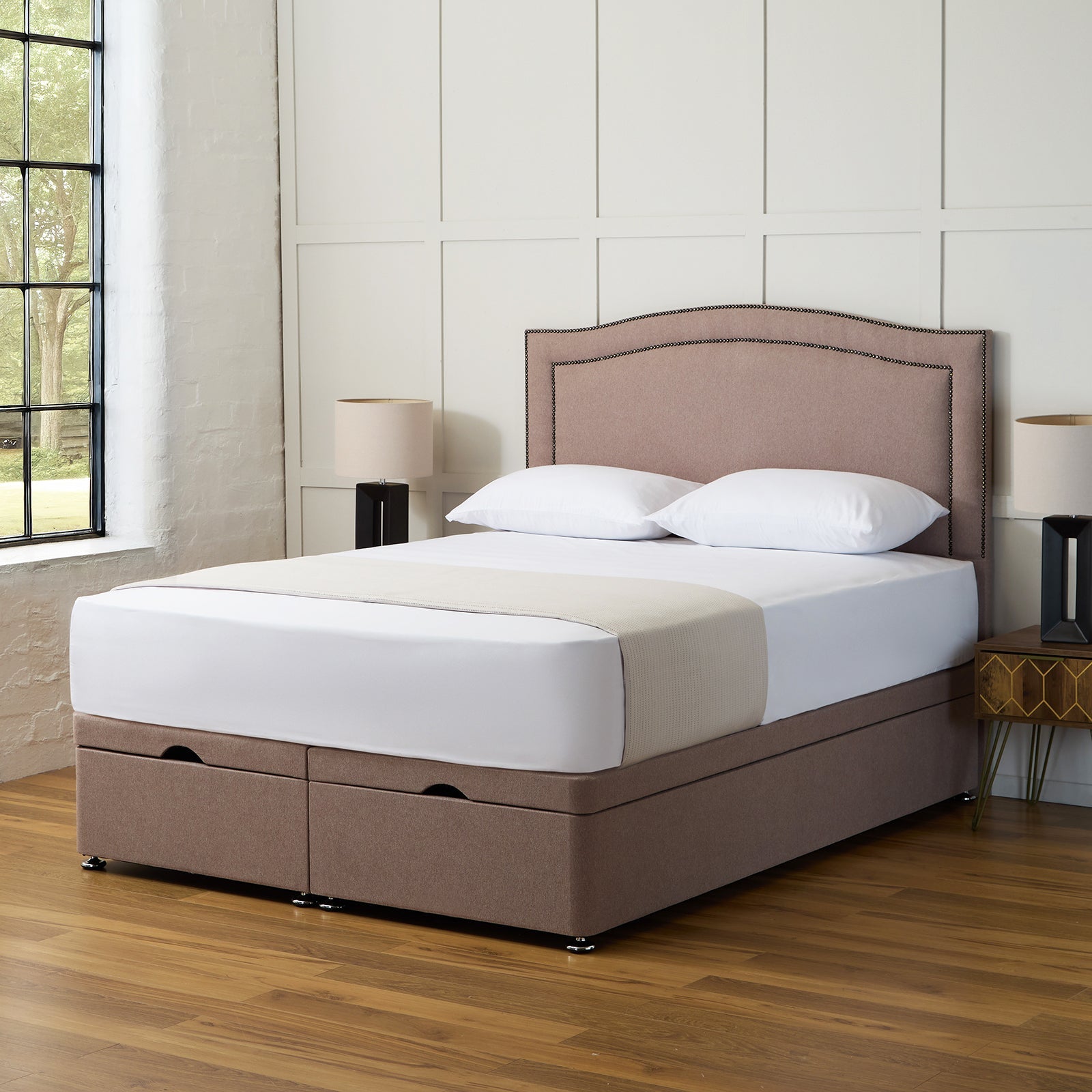 Rose Ottoman Divan Bed Set