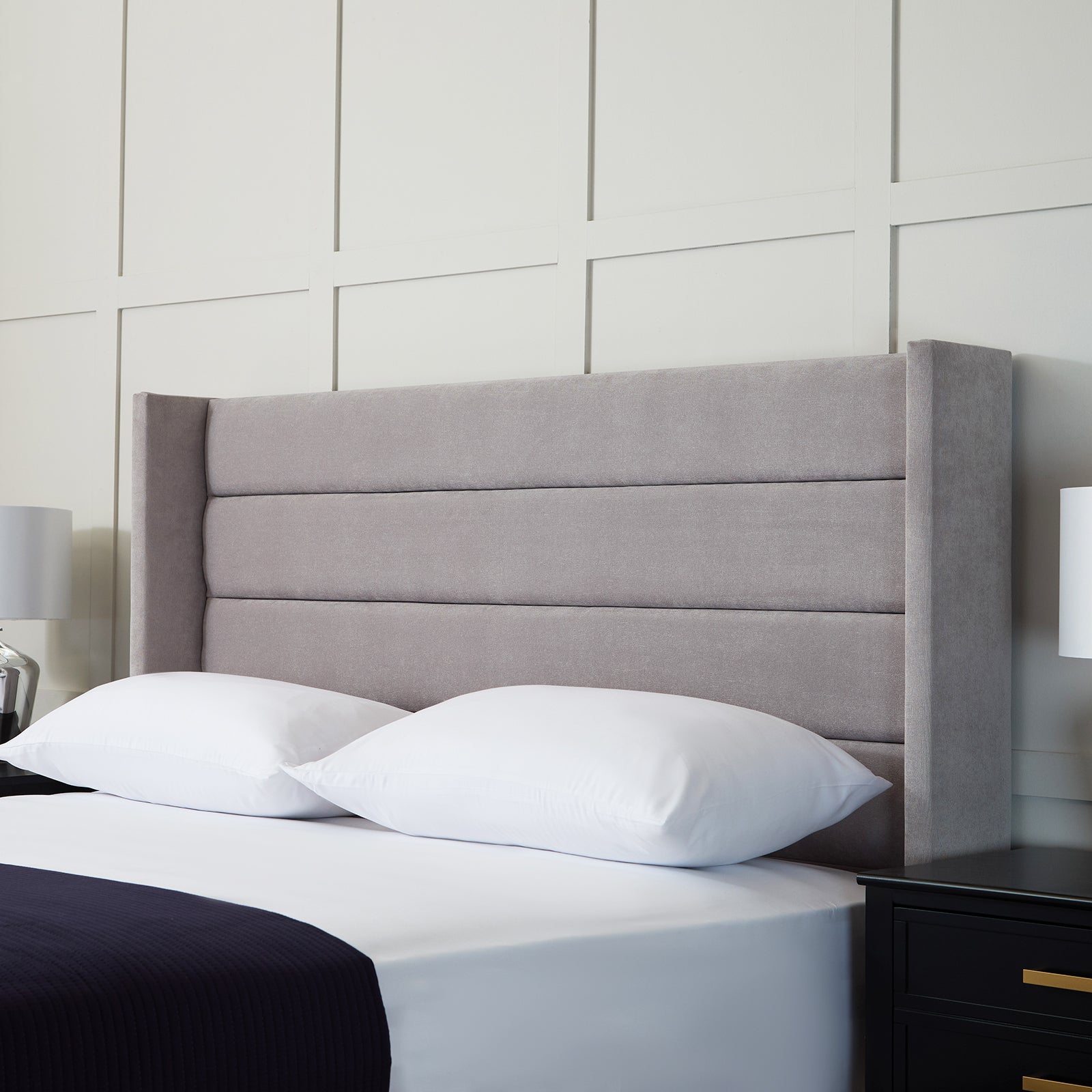 Sana Winged Ottoman Divan Bed Set