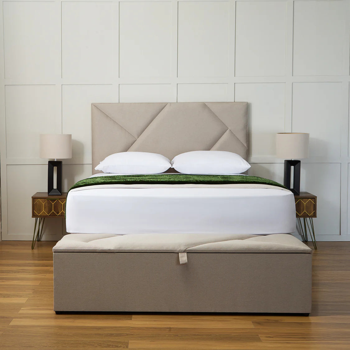 Vencil Ottoman Divan Bed Set