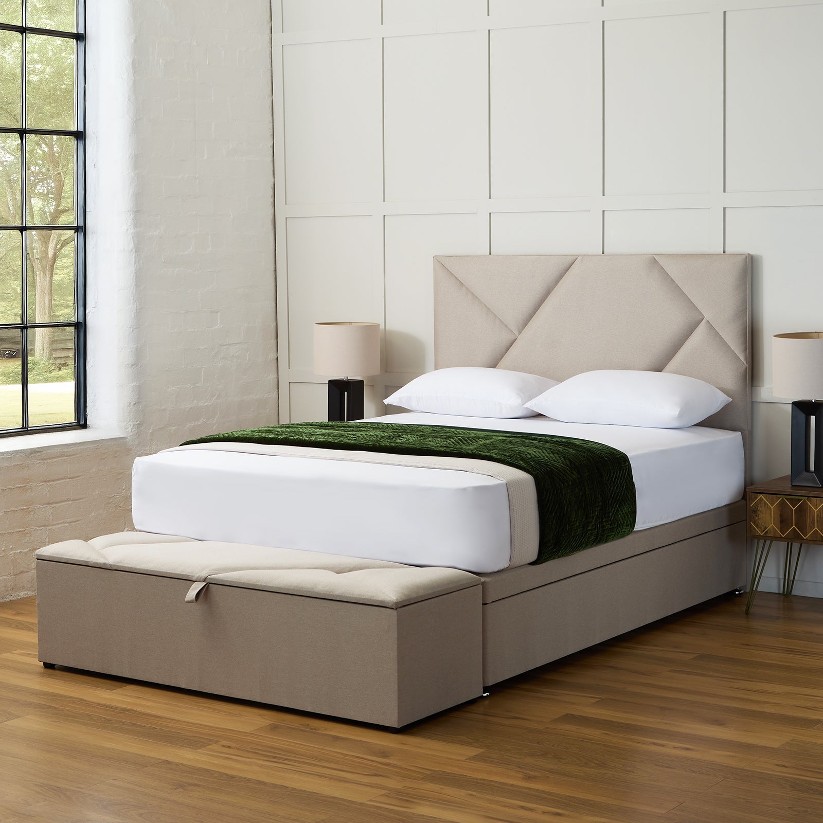 Saxton Ottoman Divan Bed Set