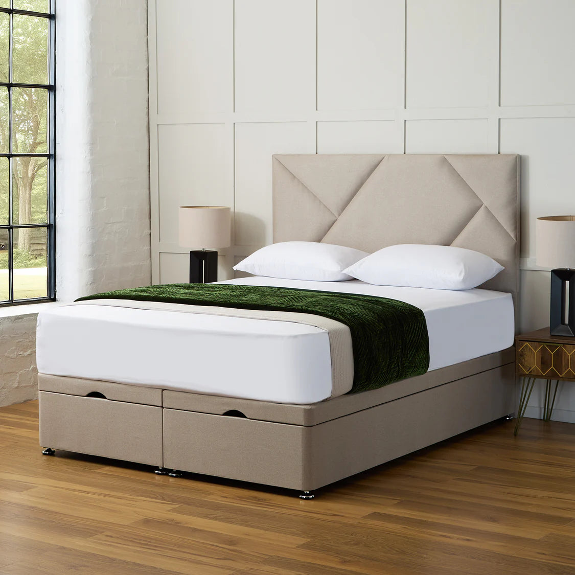 Vencil Ottoman Divan Bed Set